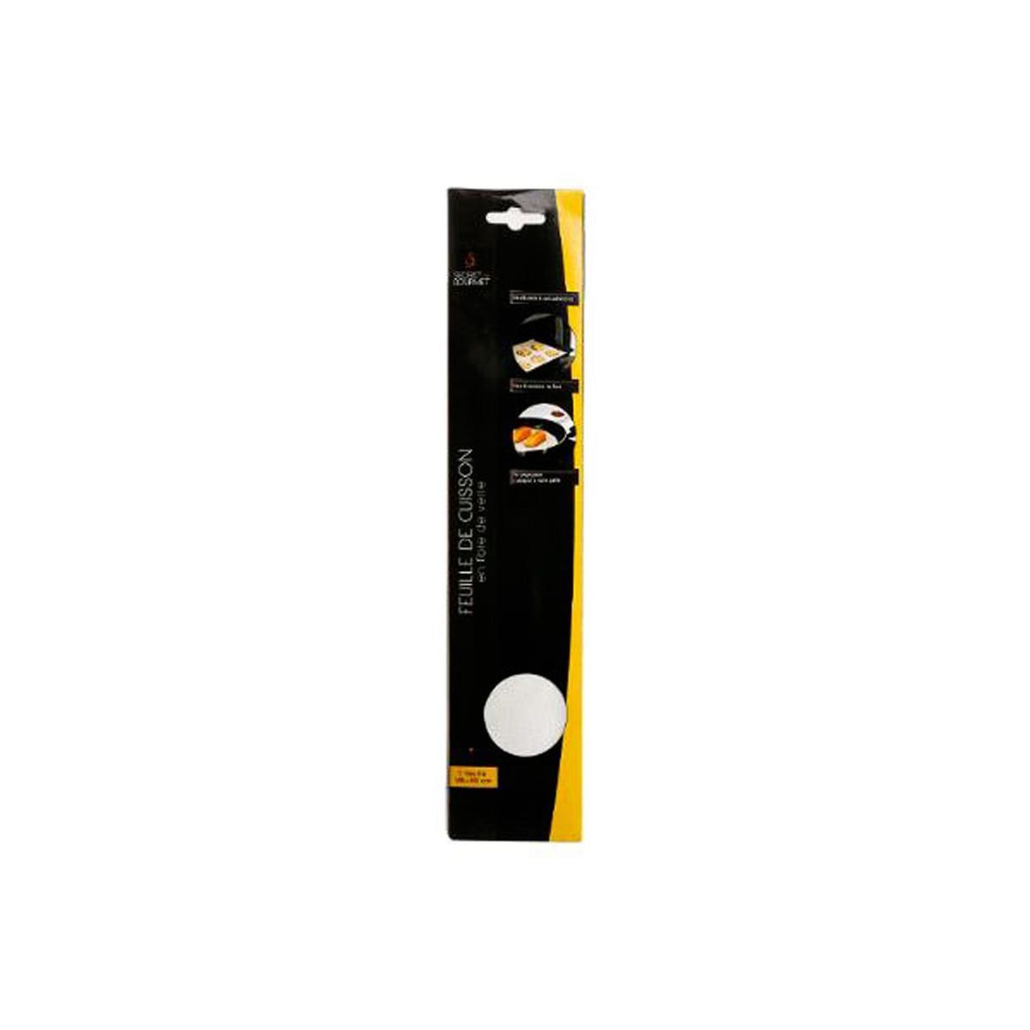 Voir la diapositive 2 : FIVE Feuille de cuisson réutilisable 45cm blanc