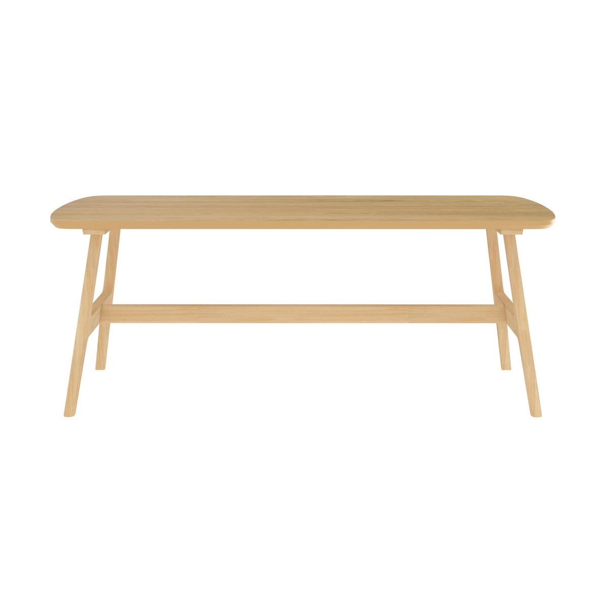 Rendez vous déco Table basse 120 cm en bois clair - Suly