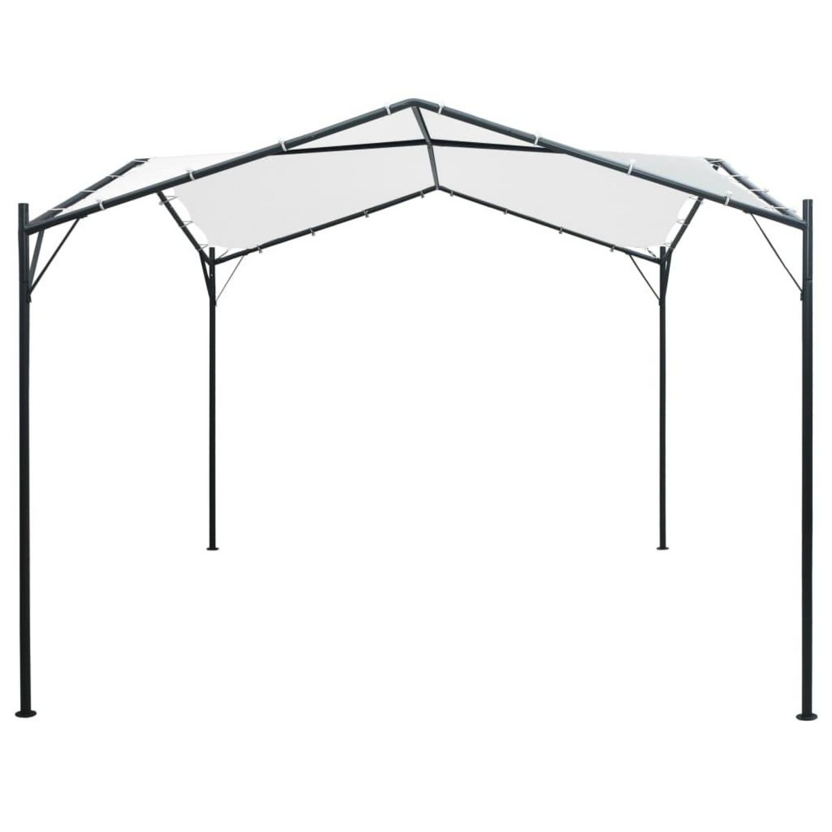 VIDAXL Belvedere 3x3x2,6 m Blanc 180 g/m^2