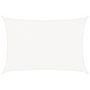 Voir la diapositive 2 : VIDAXL Voile d'ombrage 160 g/m^2 Blanc 3,5x4,5 m PEHD