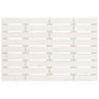 Voir la diapositive 4 : VIDAXL Tete de lit murale Blanc 81x3x63 cm Bois massif de pin