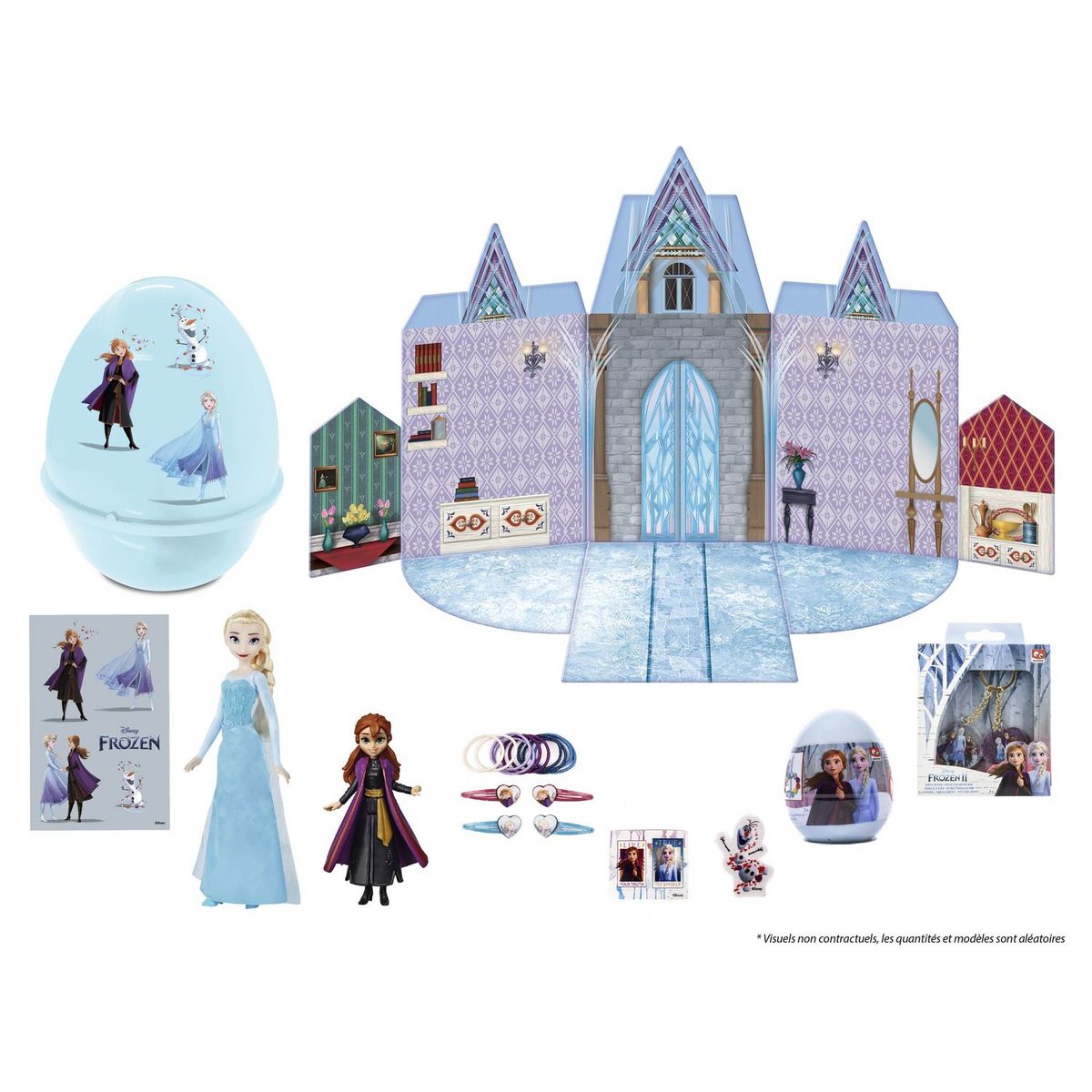 HASBRO Oeuf de Pâques géant avec 5 surprises - La Reine des Neiges
