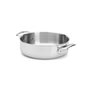 Voir la diapositive 3 : De buyer Sauteuse 28cm inox avec couvercle - 3741.28