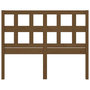 Voir la diapositive 4 : VIDAXL Tete de lit Marron miel 125,5x4x100 cm Bois massif de pin