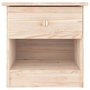 Voir la diapositive 3 : VIDAXL Table de chevet ALTA 41x35x41 cm bois de pin massif
