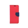 amahousse Housse rouge Galaxy S8 folio grainé languette aimantée