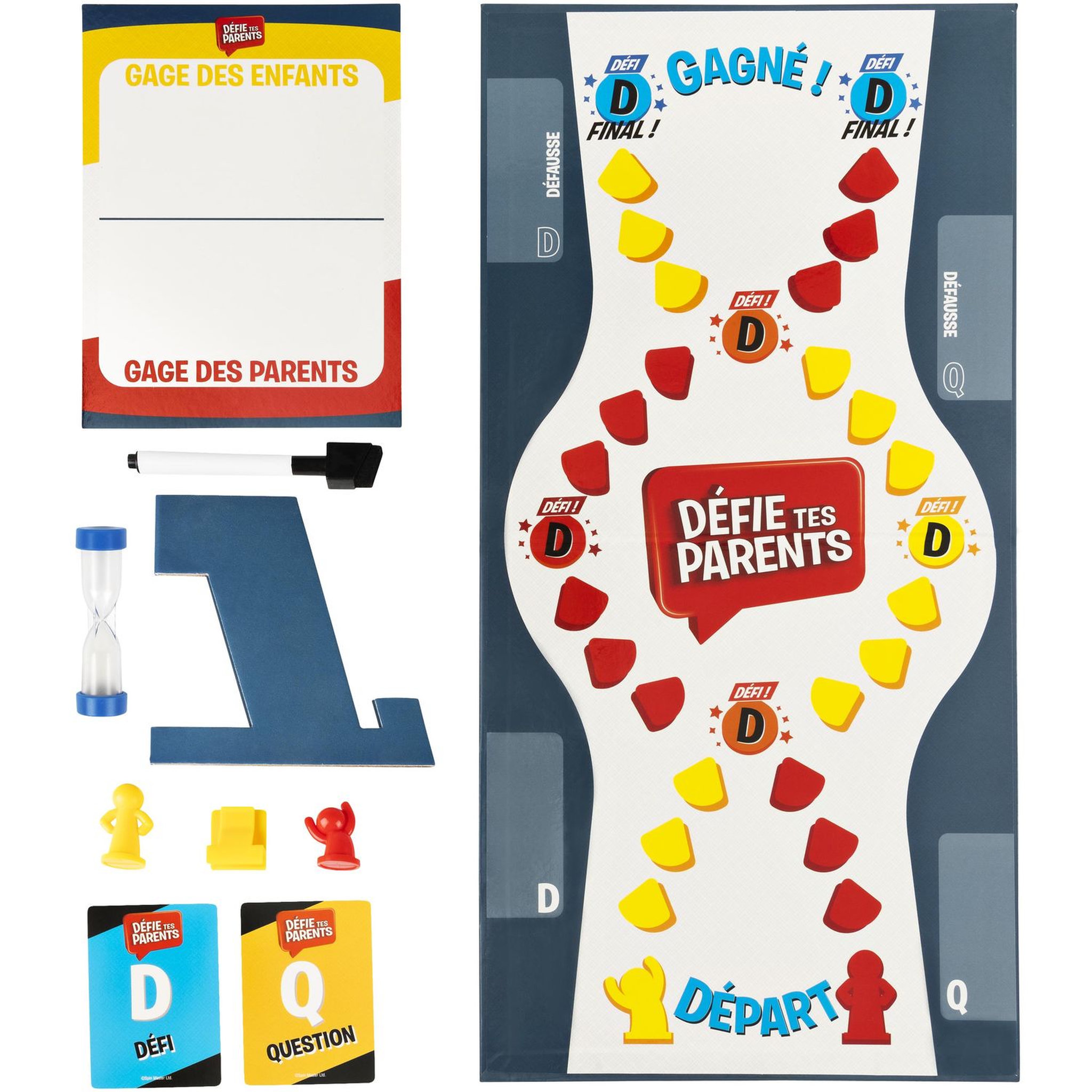 Voir la diapositive 2 : SPIN MASTER Jeu Défie tes parents - Edition « Lancez les paris ! »