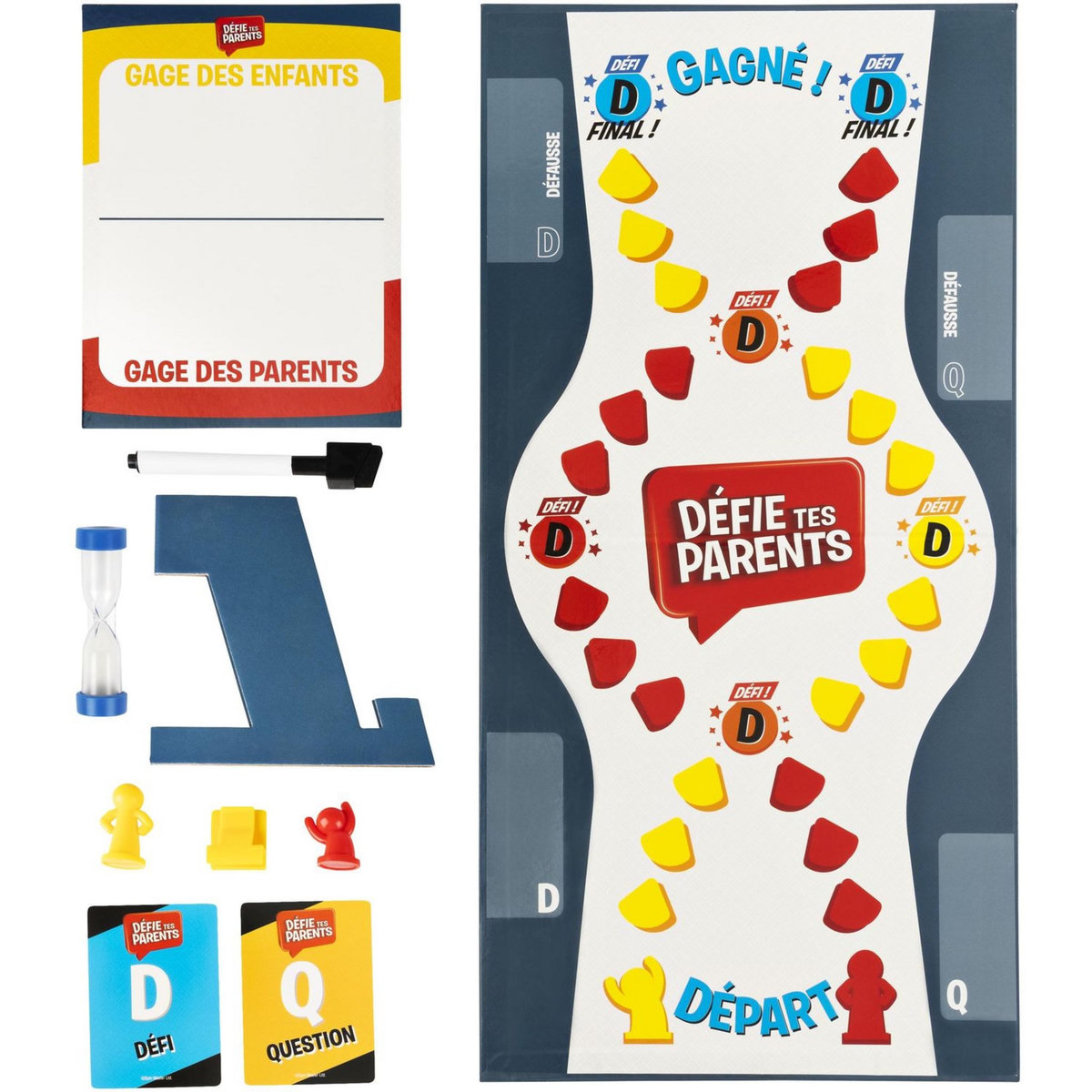 SPIN MASTER Jeu Défie tes parents - Edition « Lancez les paris ! »