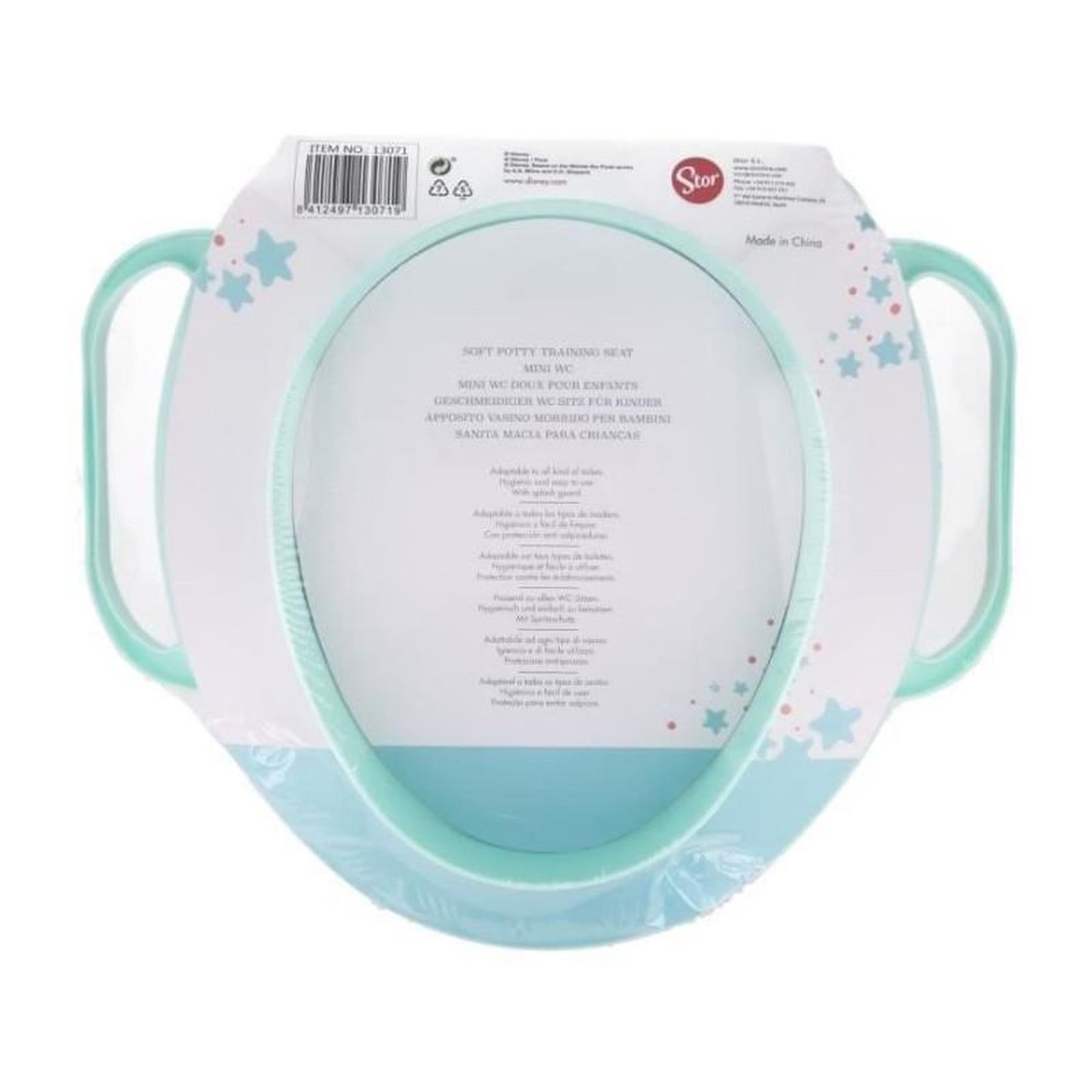Voir la diapositive 2 : THERMOBABY Réducteur WC THERMOBABY CONFORT MICKEY COOL - Avec poignée