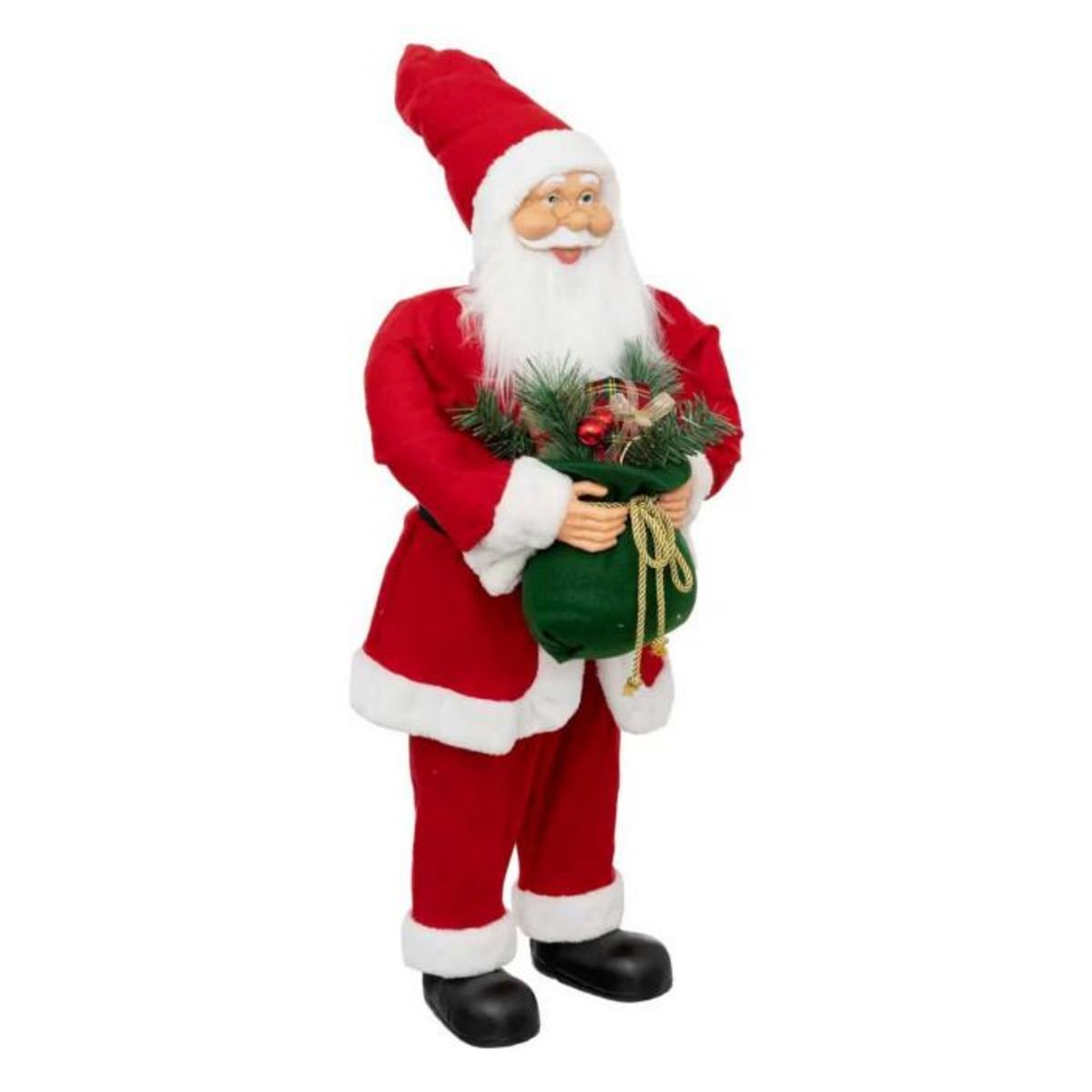 ATMOSPHERA Père Noël Déco  Halpa  90cm Rouge