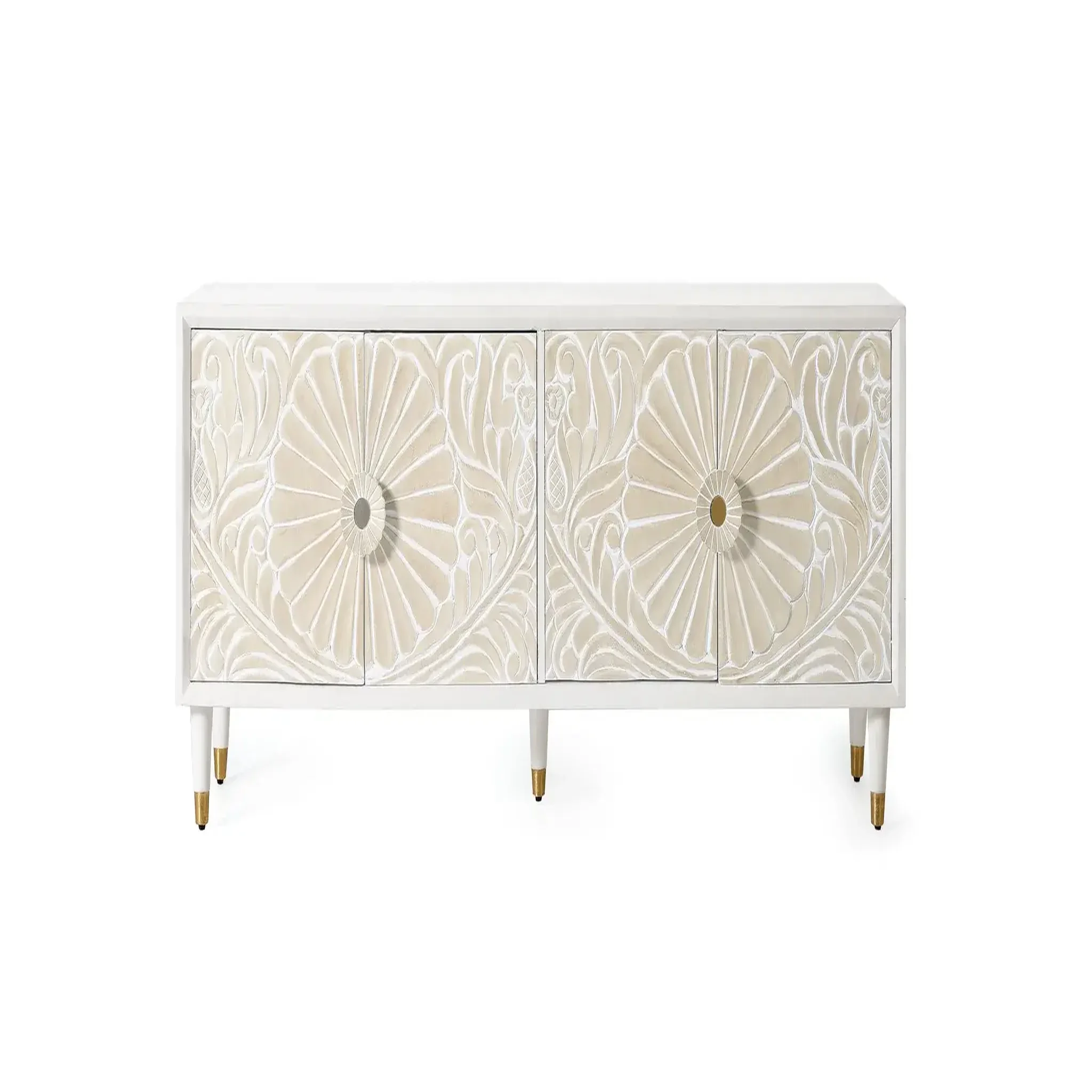 GINER Y COLOMER SL Meuble tv en bois de manguier 170 cm style méditerranéen moderne