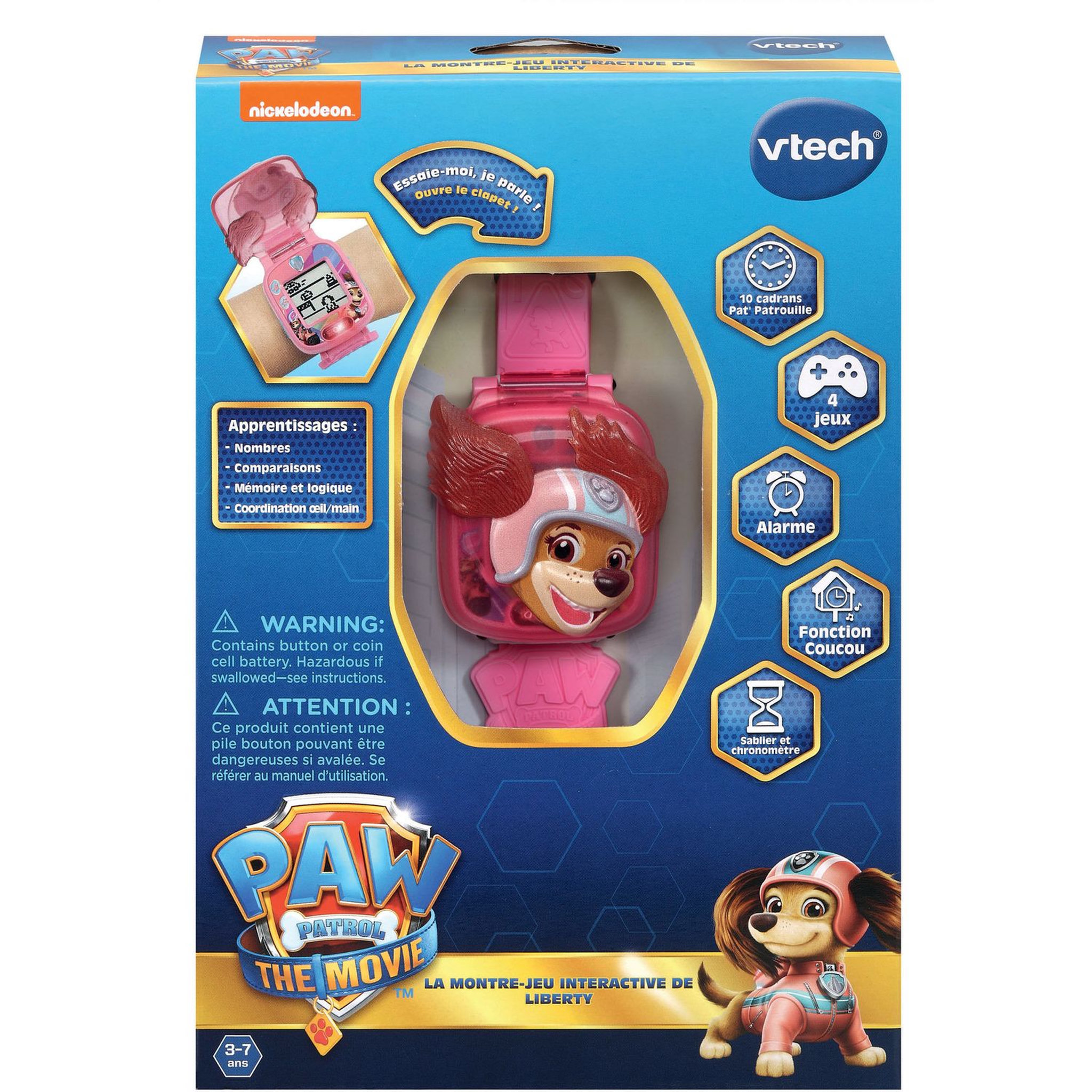 Voir la diapositive 3 : VTECH Montre jeu interactive de liberty PAW le film 