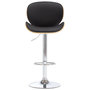 Voir la diapositive 2 : VIDAXL Tabouret de bar Noir Similicuir