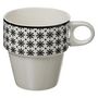 Voir la diapositive 5 : SECRET DE GOURMET Lot de 4 Mugs sur Rack  Bohemia  26cl Blanc