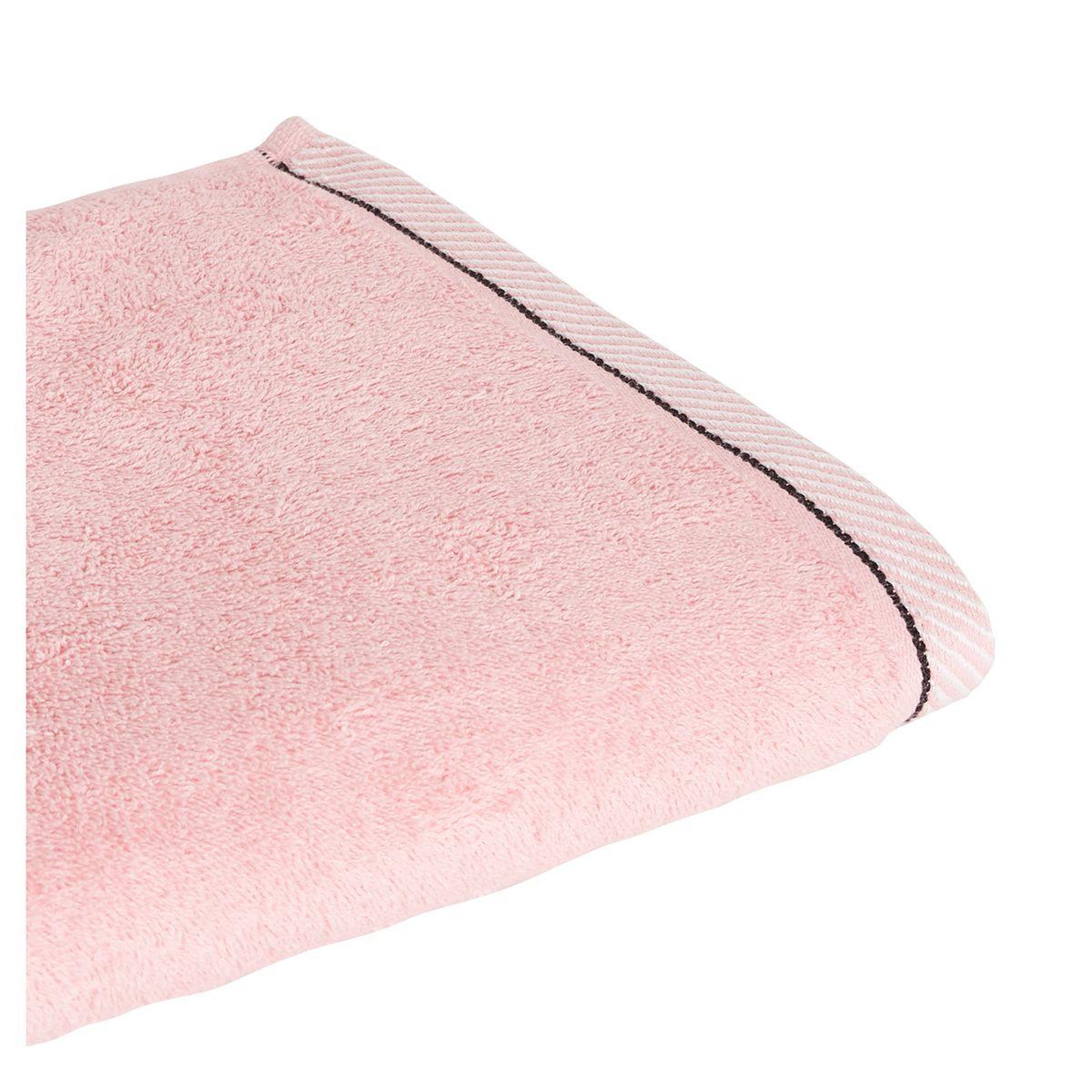 Voir la diapositive 2 : ACTUEL Serviette invité fantaisie en coton 500 g/m²