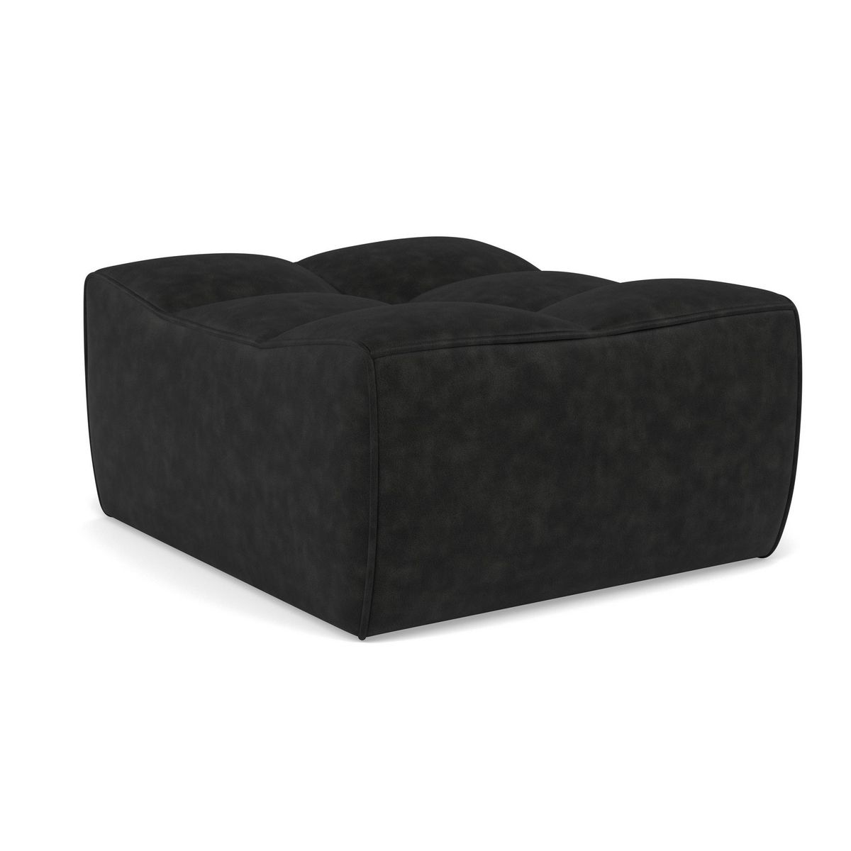 LISA DESIGN Alya - pouf en simili