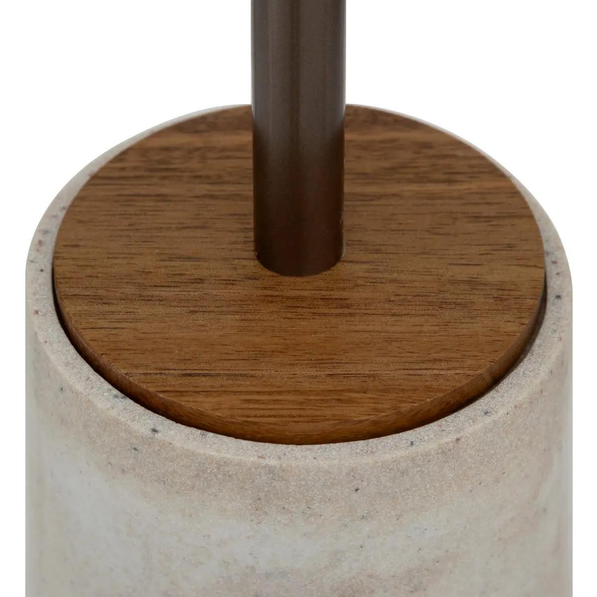 Voir la diapositive 4 : FIVE Brosse wc design  côme  37cm beige