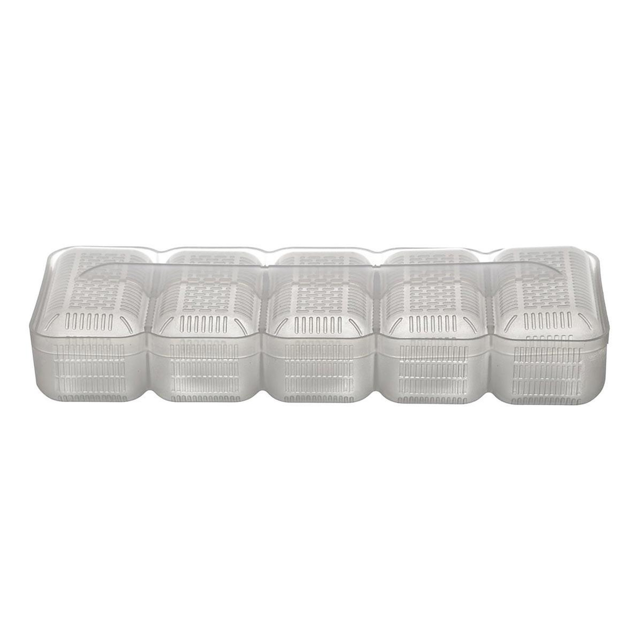 COOK CONCEPT Moule à sushi 5 boules  kawaii  16cm transparent