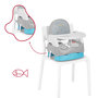 Voir la diapositive 5 : BADABULLE Rehausseur de chaise Confort Home & Go - Grey