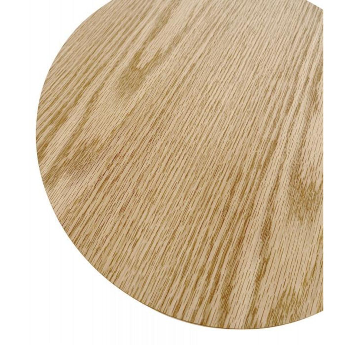 Paris Prix Table d'Appoint Design  Rhoda  40cm Naturel & Blanc