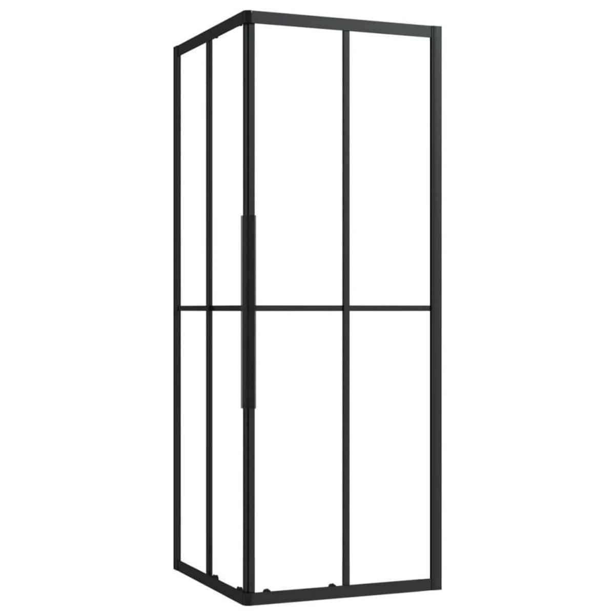 VIDAXL Cabine de douche ESG 80x80x180 cm
