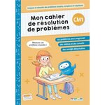 MON CAHIER DE RESOLUTION DE PROBLEMES CM1. POUR UN ENTRAINEMENT PROGRESSIF, Rue des écoles
