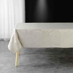 Paris Prix Nappe Jacquard  Plumette  140x240cm Lin