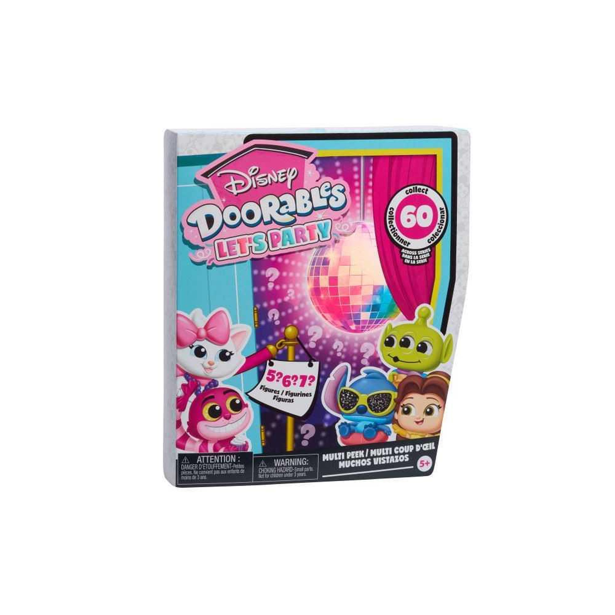 DISNEY Figurines Disney Doorables Let s Party Multi Peek Modèle aléatoire