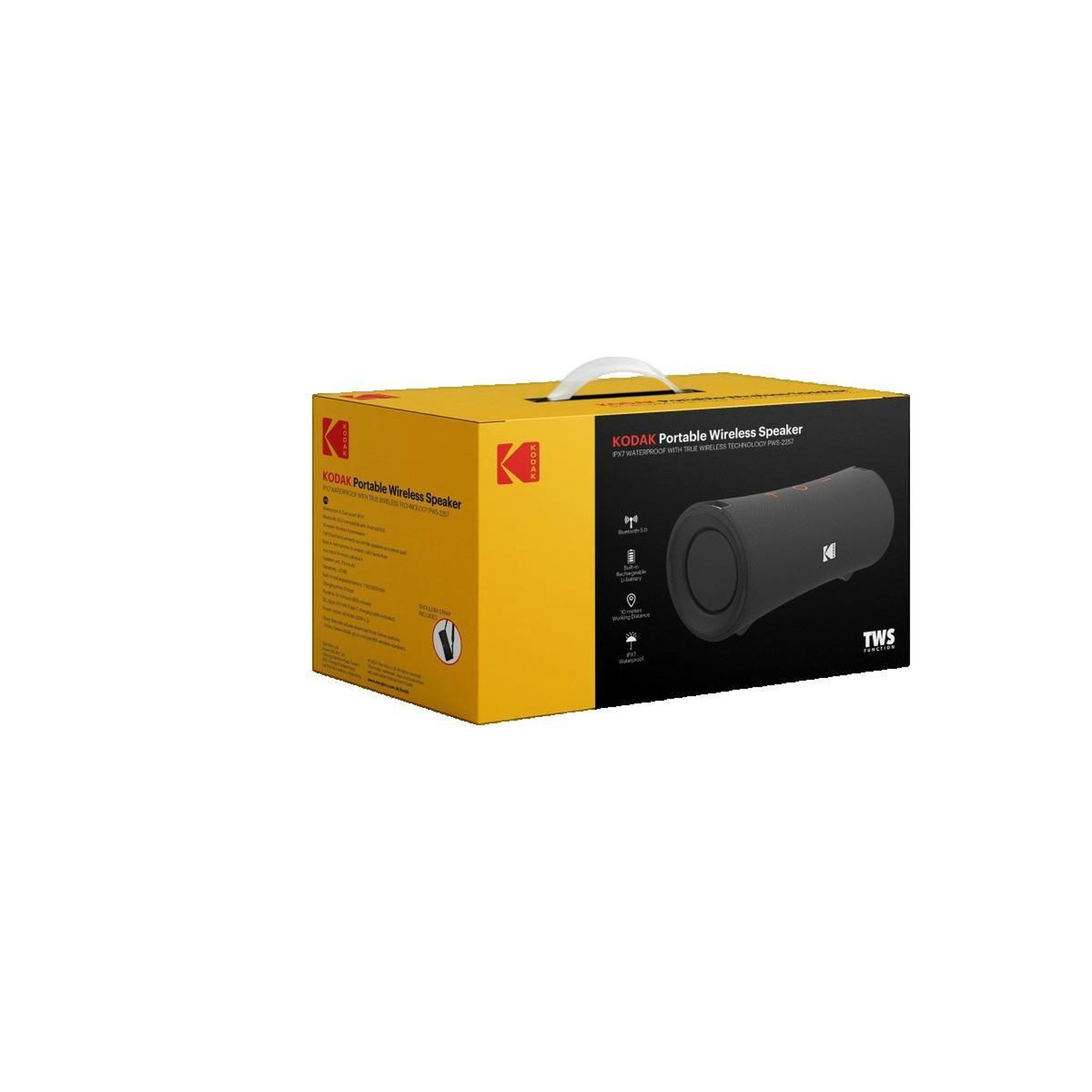 Kodak Enceinte portable Bluetooth Kodak PWS-2257 noire