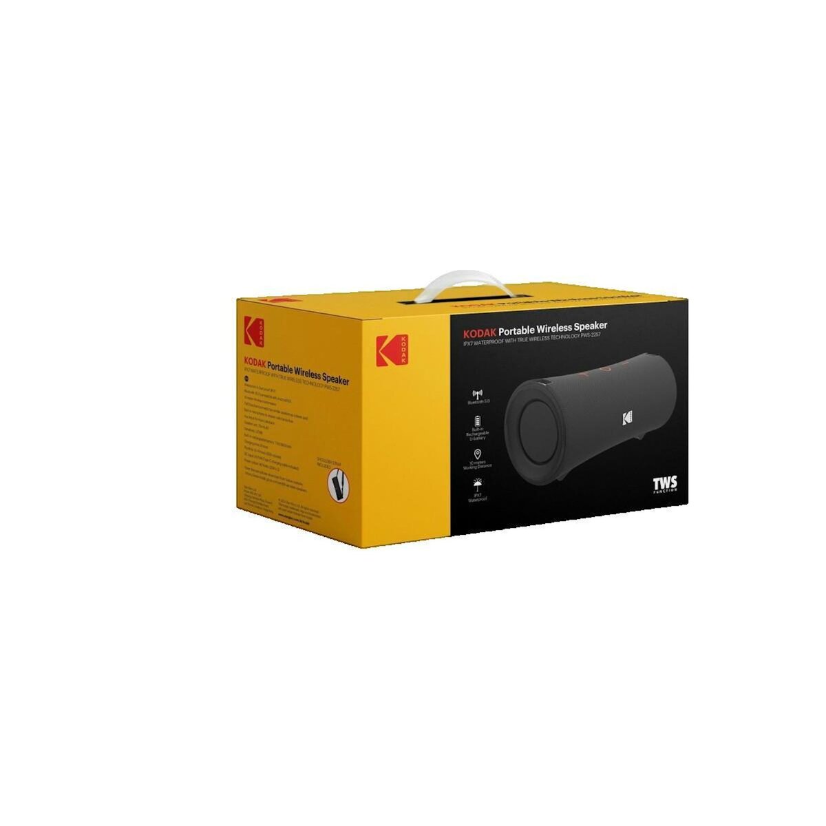 Kodak Enceinte portable Bluetooth Kodak PWS-2257 noire