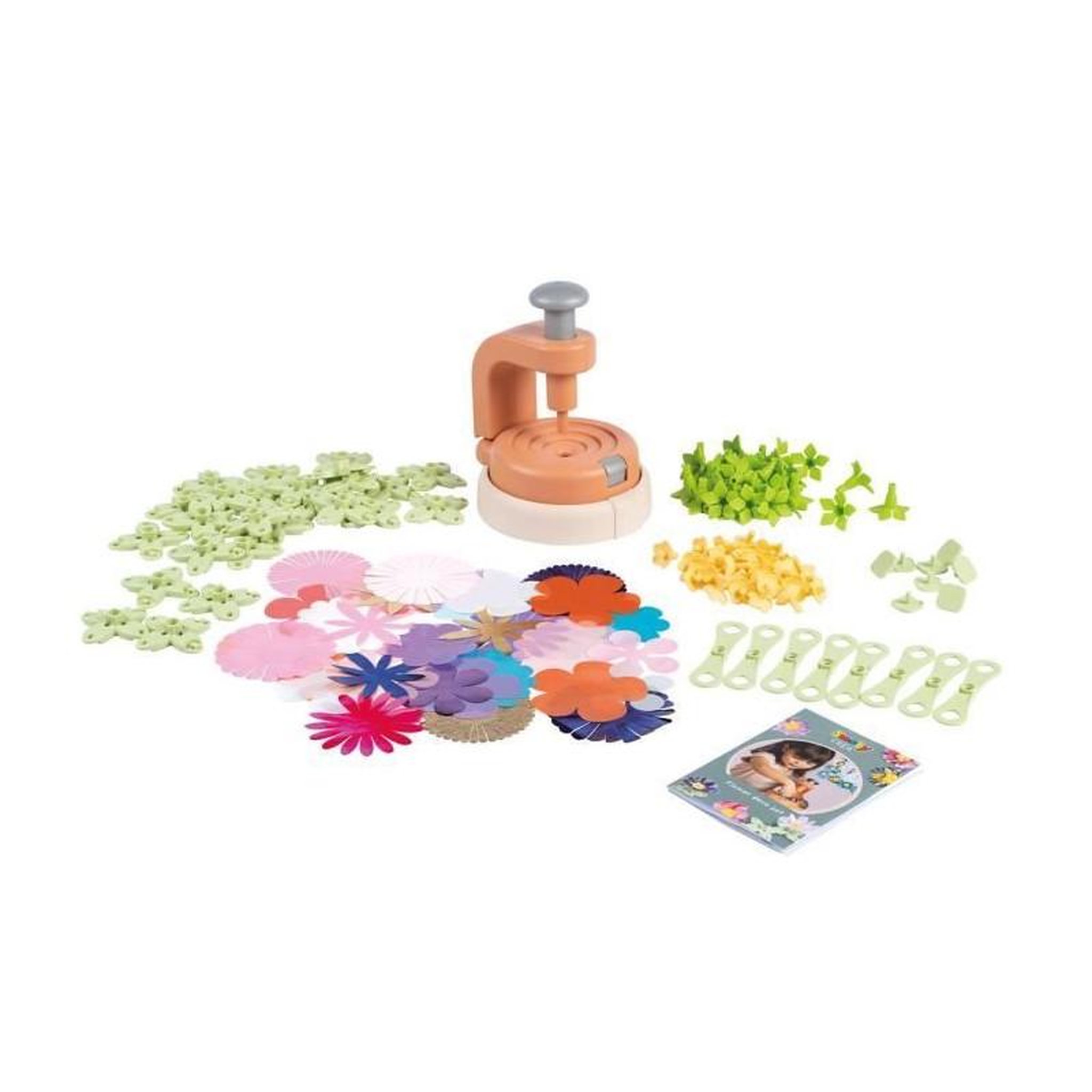 SMOBY Smoby - Loisirs créatif - Recharges de 16 fleurs - Pour le Set de création d'objets décoratifs - Fabriqué en France