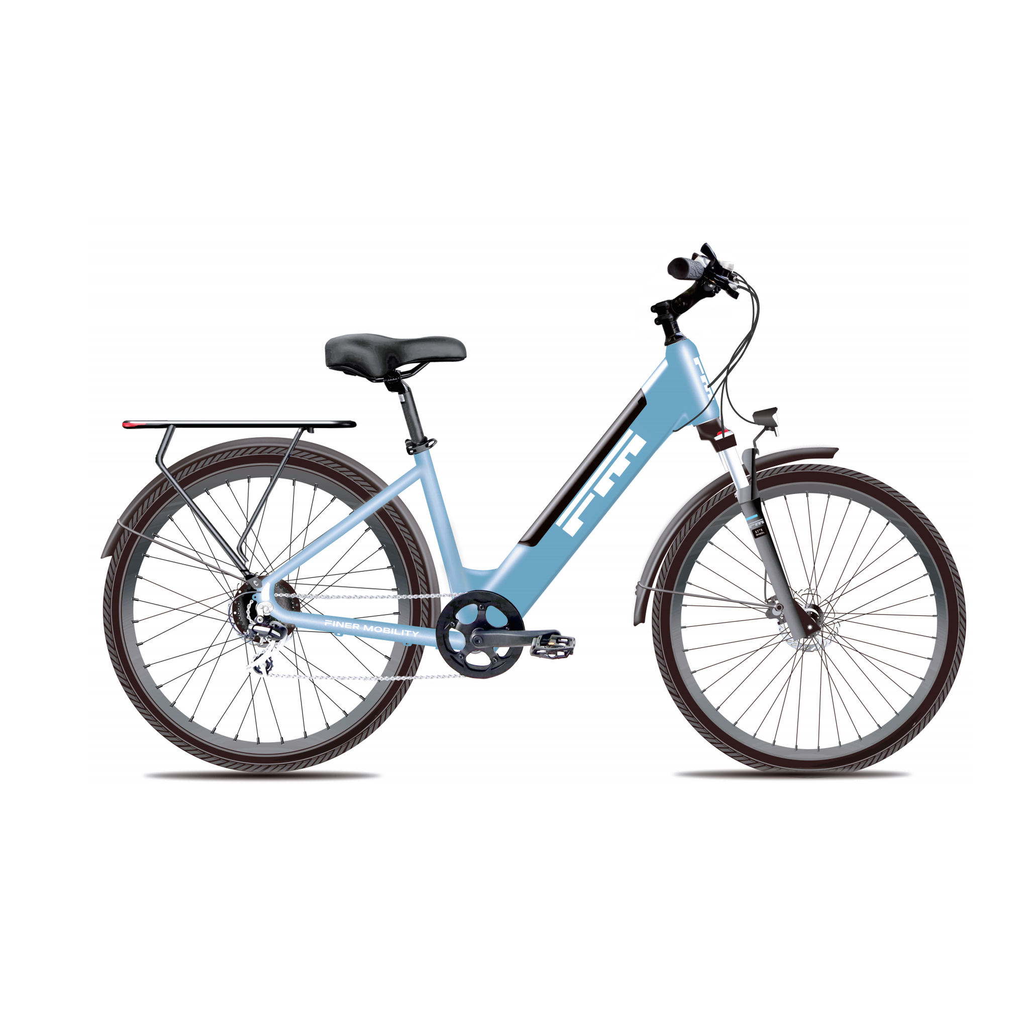 Voir la diapositive 2 : FM Vélo électrique fm m2 à cadre ouvert
