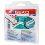 Geko Joint d'étanchéité douche ou baignoire 2.4m