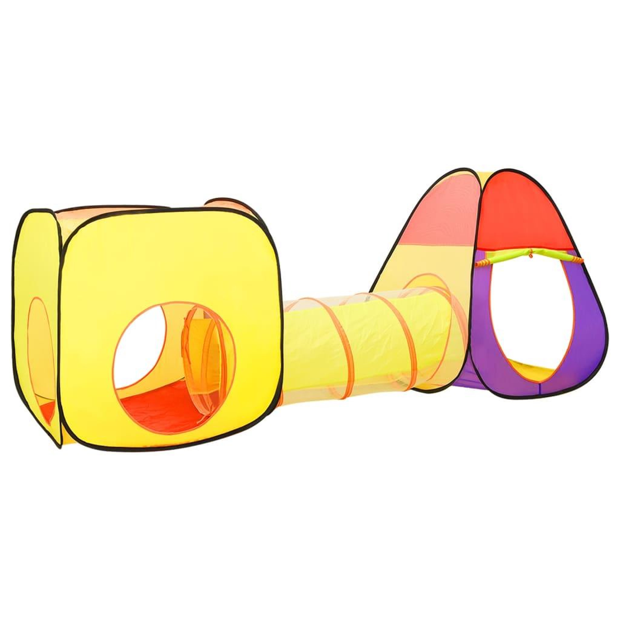 Voir la diapositive 2 : VIDAXL Tente de jeu pour enfants Multicolore 255x80x100 cm