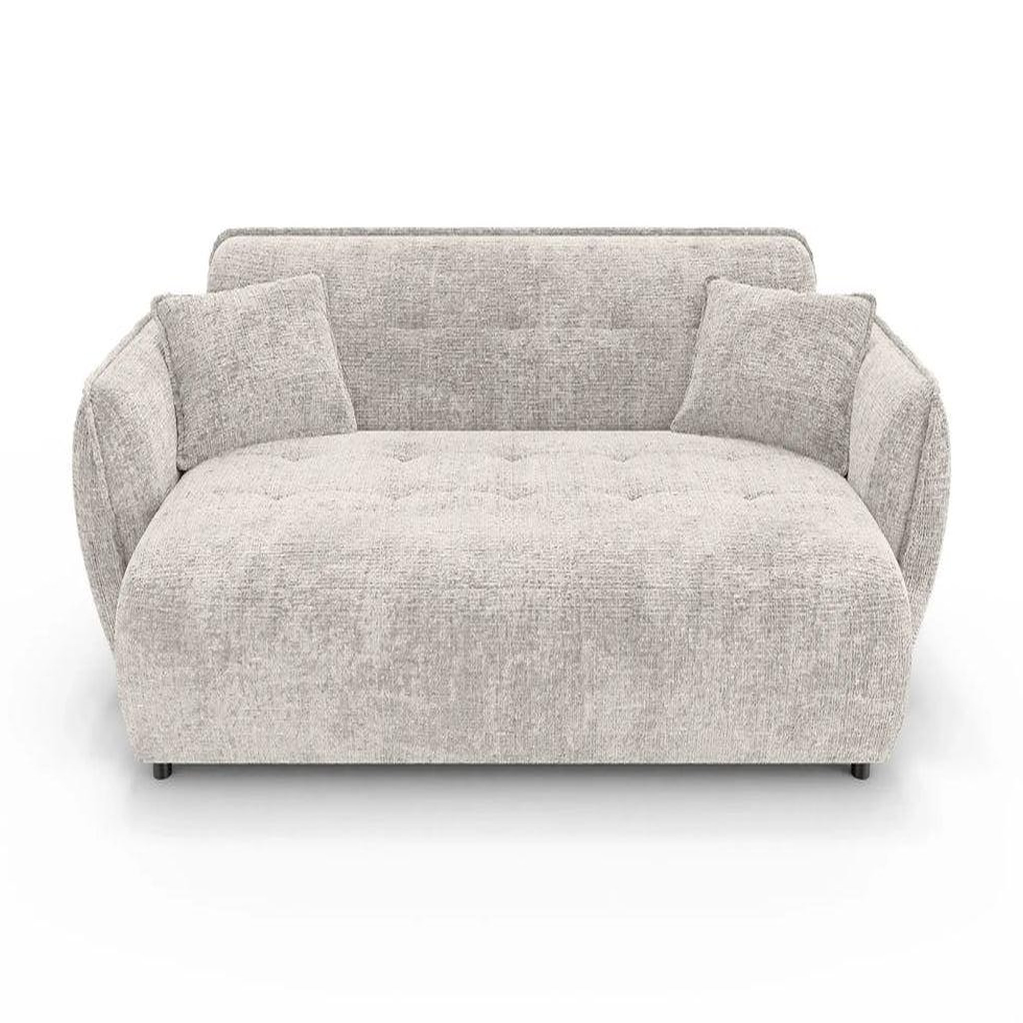 CASANOVA PARIS Mona - canapé droit tissu chenille 3 places. Coloris disponibles : Rouge, Marron, Jaune, Vert, Beige, Gris, Orange, Bleu