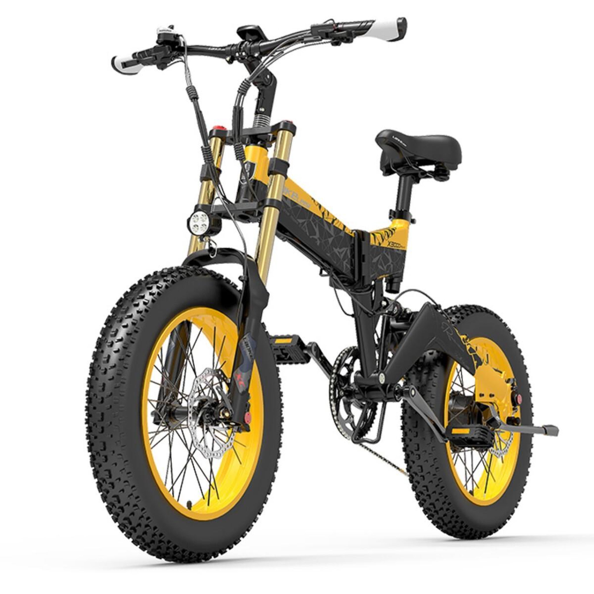 Voir la diapositive 1 : LANKELEISI Vélo électrique pliable LANKELEISI X3000Plus-UP