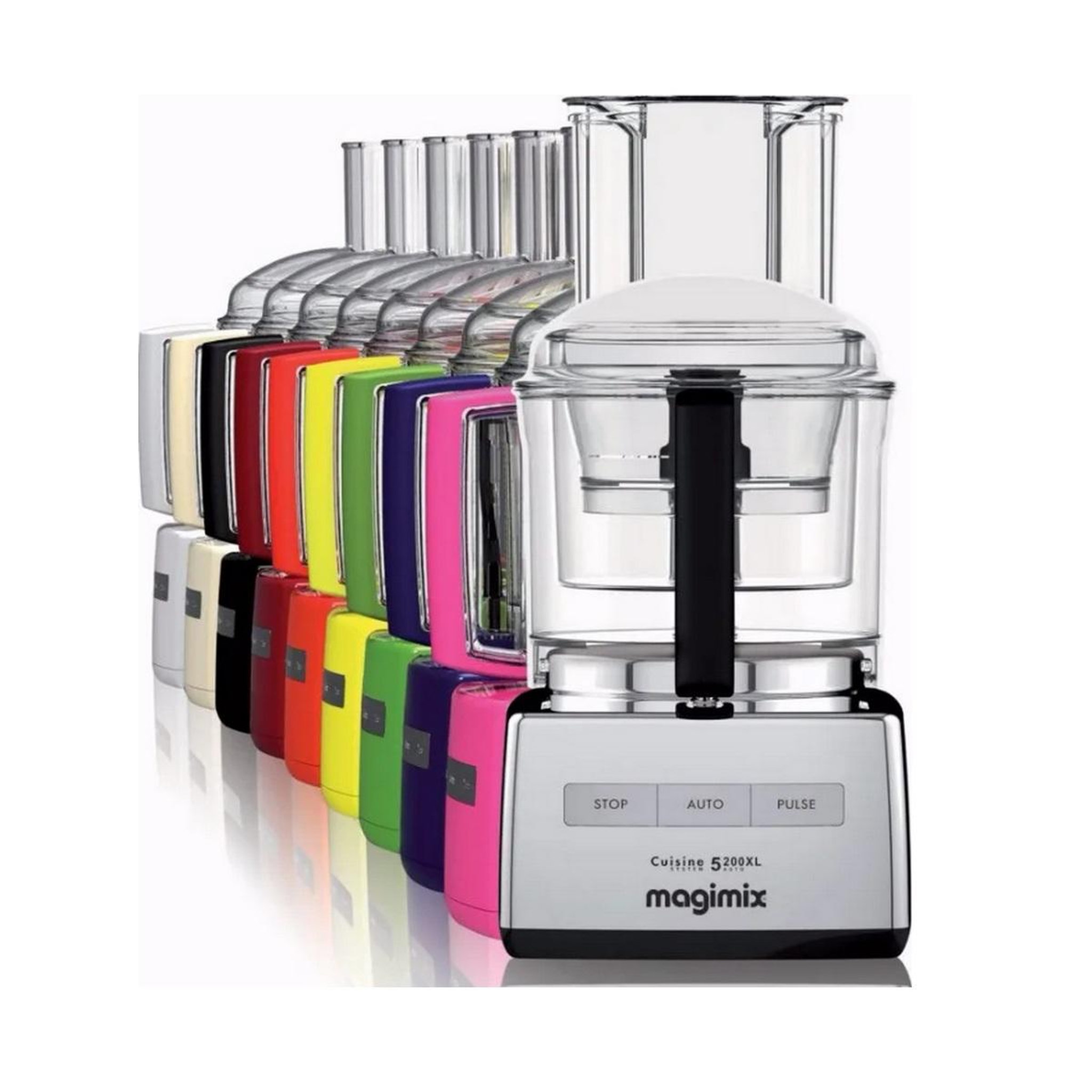 Voir la diapositive 3 : MAGIMIX Robot multifonction 3.6l 1100w blanc - 18711F