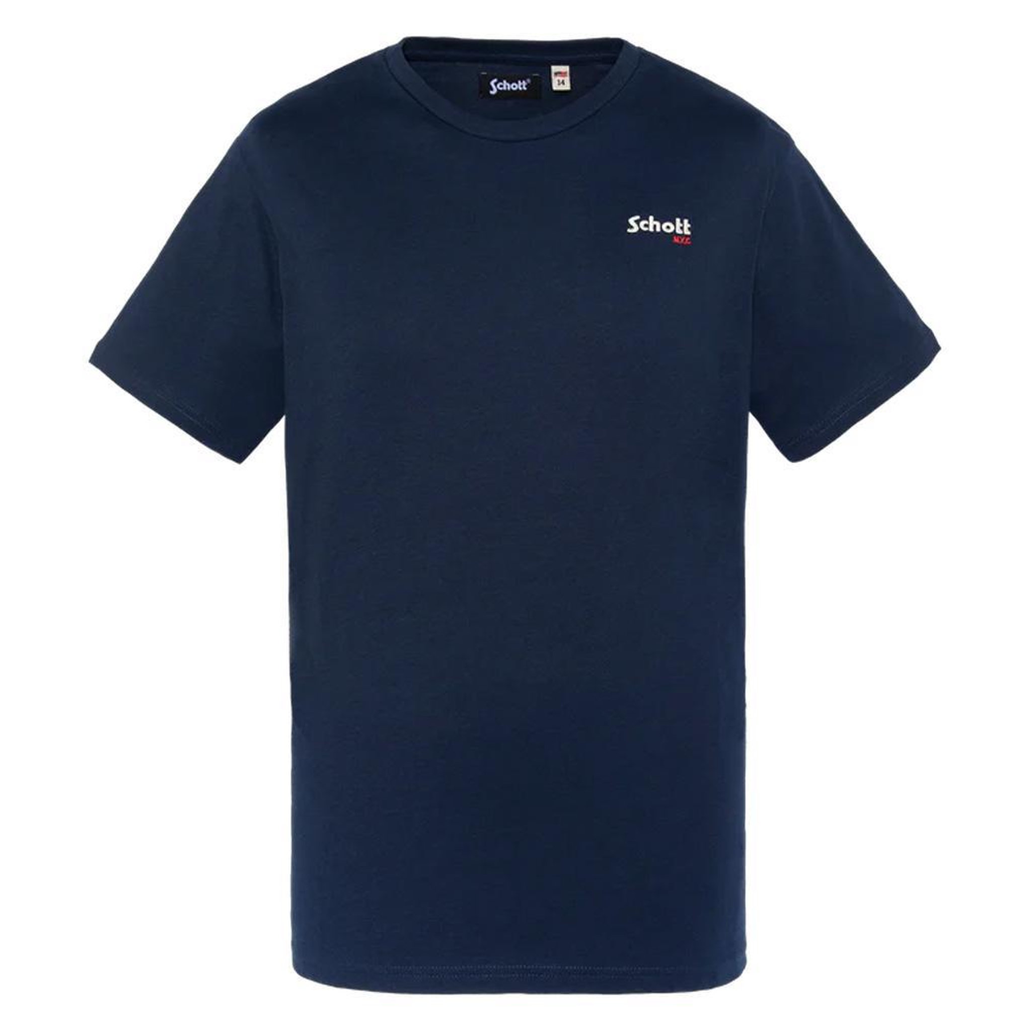 Schott T-Shirt Marine Garçon Schott RODE. Coloris disponibles : Bleu
