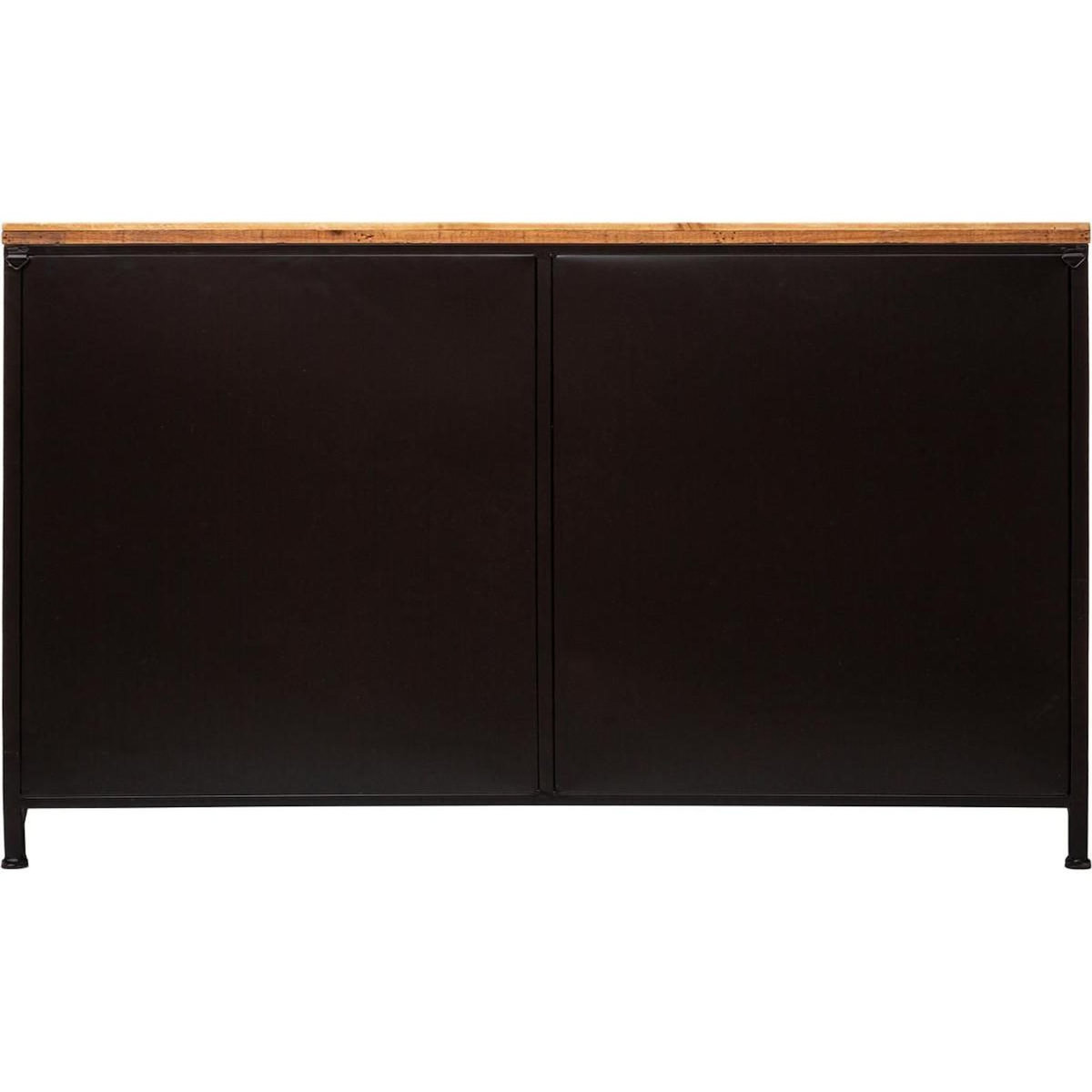 ATMOSPHERA Buffet 2 Portes & 2 Niveaux  Cierna  140cm Noir