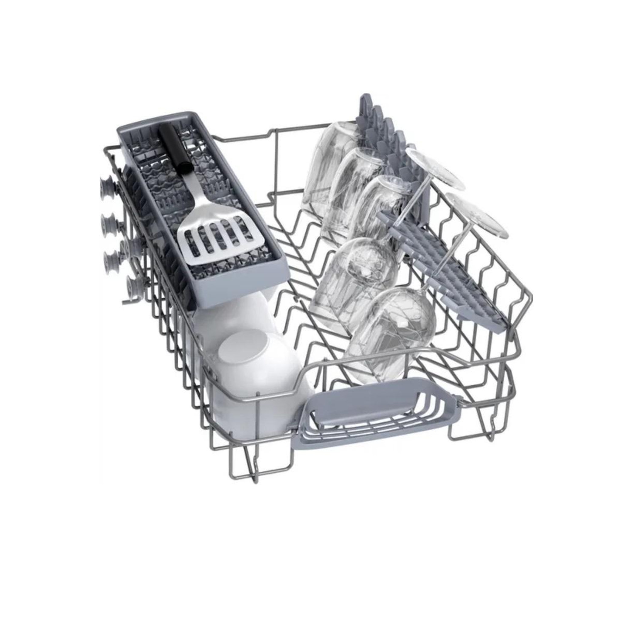 Voir la diapositive 4 : BOSCH Lave-vaisselle 60cm 10 couvert 46db blanc - sps2hkw58e