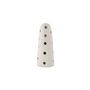 Voir la diapositive 2 : Paris Prix Vase Design  Ernst  23cm Blanc & Noir