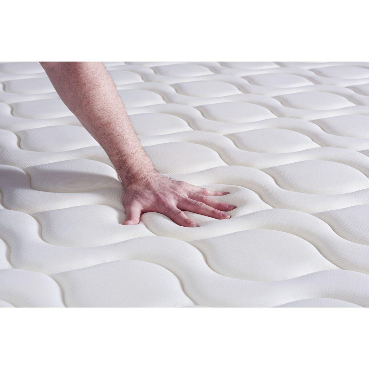 ACTISOM Ensemble matelas Latex+Mémoire de forme ACTILATEX ZEN 90x190 Maxi épaisseur 7zones de confort + sommier KIT gris