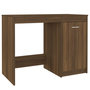 Voir la diapositive 2 : VIDAXL Bureau Chene marron 100x50x76 cm Bois d'ingenierie