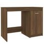 Voir la diapositive 2 : VIDAXL Bureau Chene marron 100x50x76 cm Bois d'ingenierie