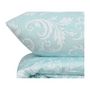 Voir la diapositive 4 : GENERIQUE Parure de lit - 1 housse de couette 220 x 240 cm + 2 taies d'oreiller 60 x 60 cm - Satiné 100% coton - Blanc