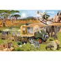 Schmidt Puzzle 60 pièces avec 2 figurines Schleich : Sauvetage d'animaux aventureux