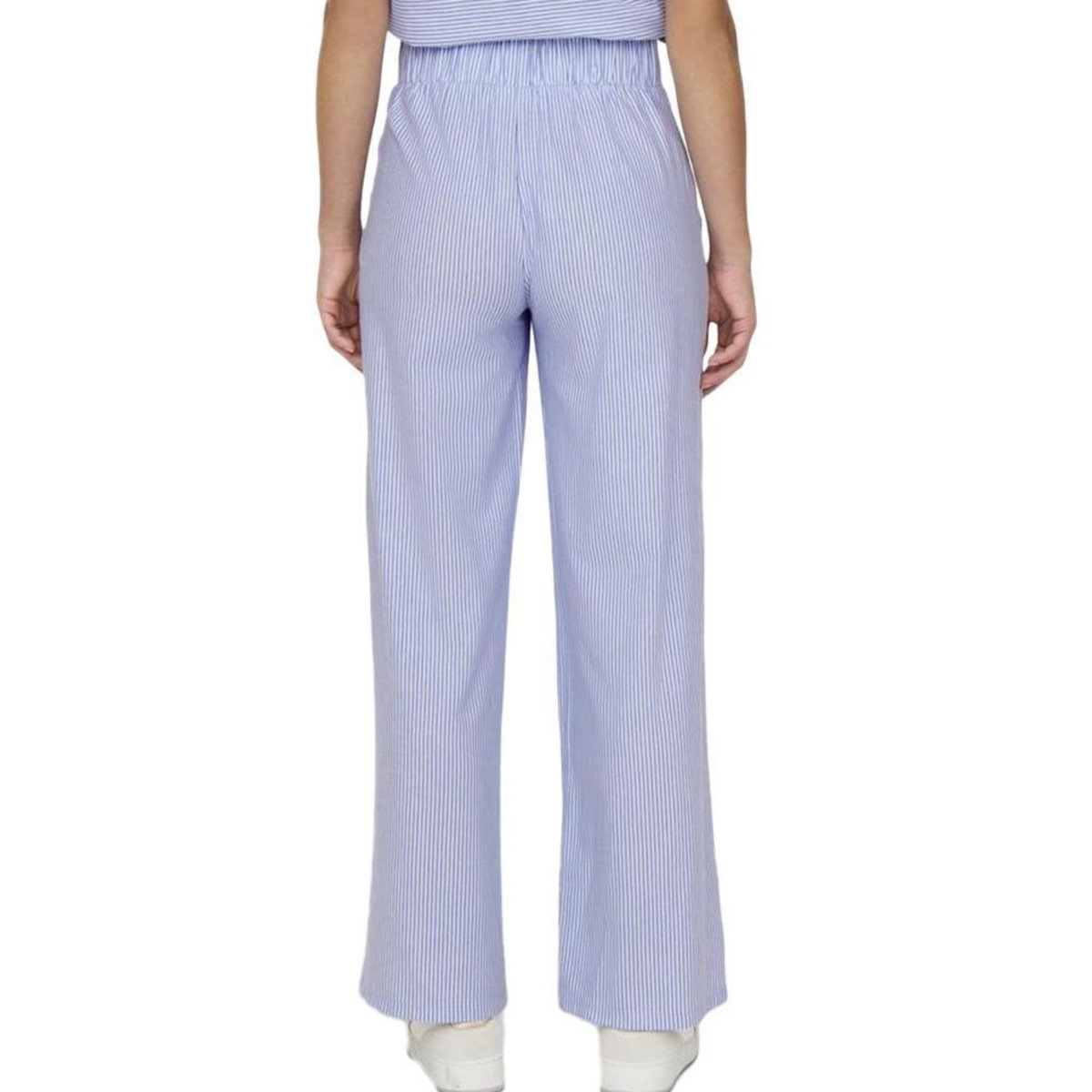 JACQUELINE DE YONG Pantalon Fluide /Blanc Femme JDY Nelli