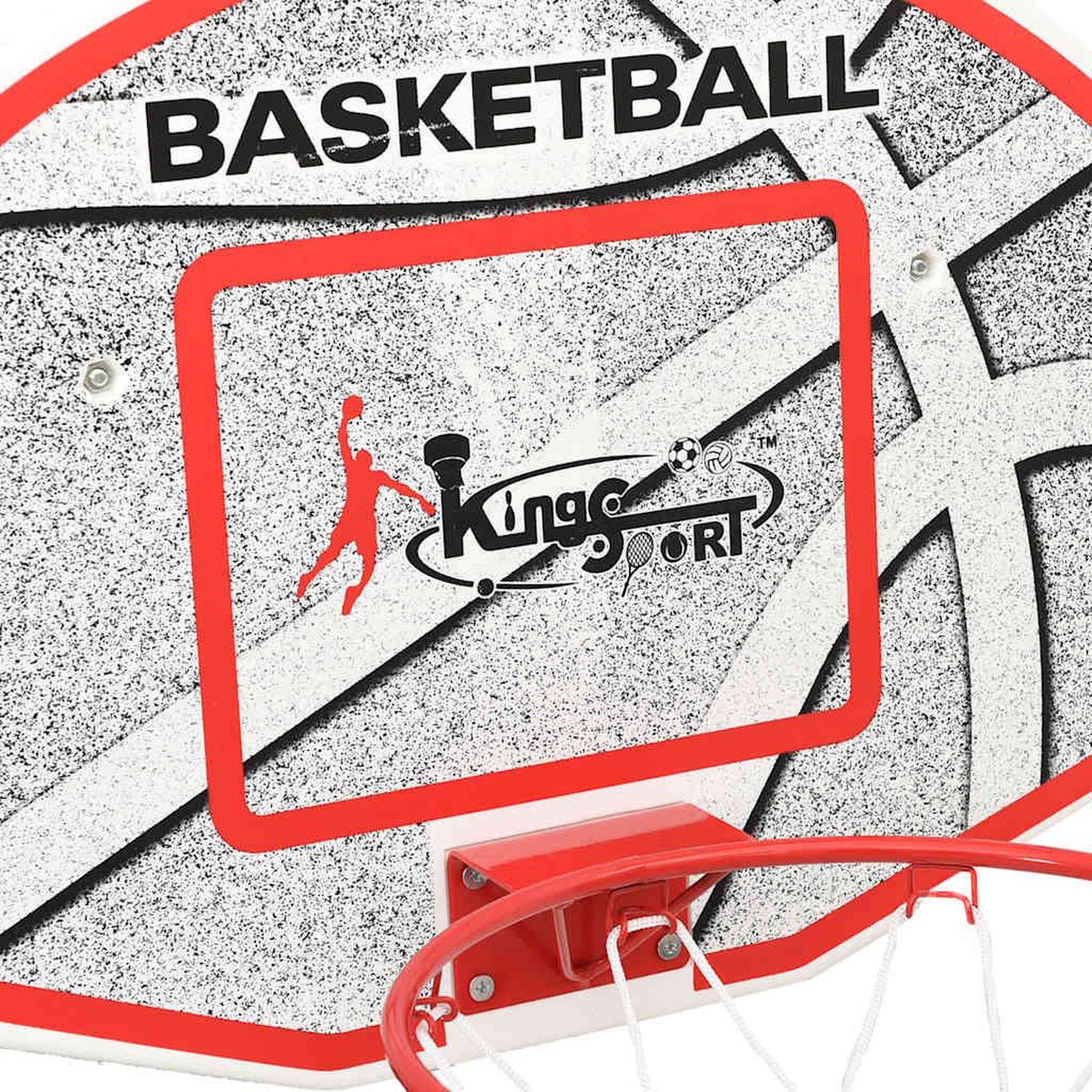 Voir la diapositive 5 : VIDAXL Ensemble de panneau de basket mural 5 pcs 66x44,5 cm