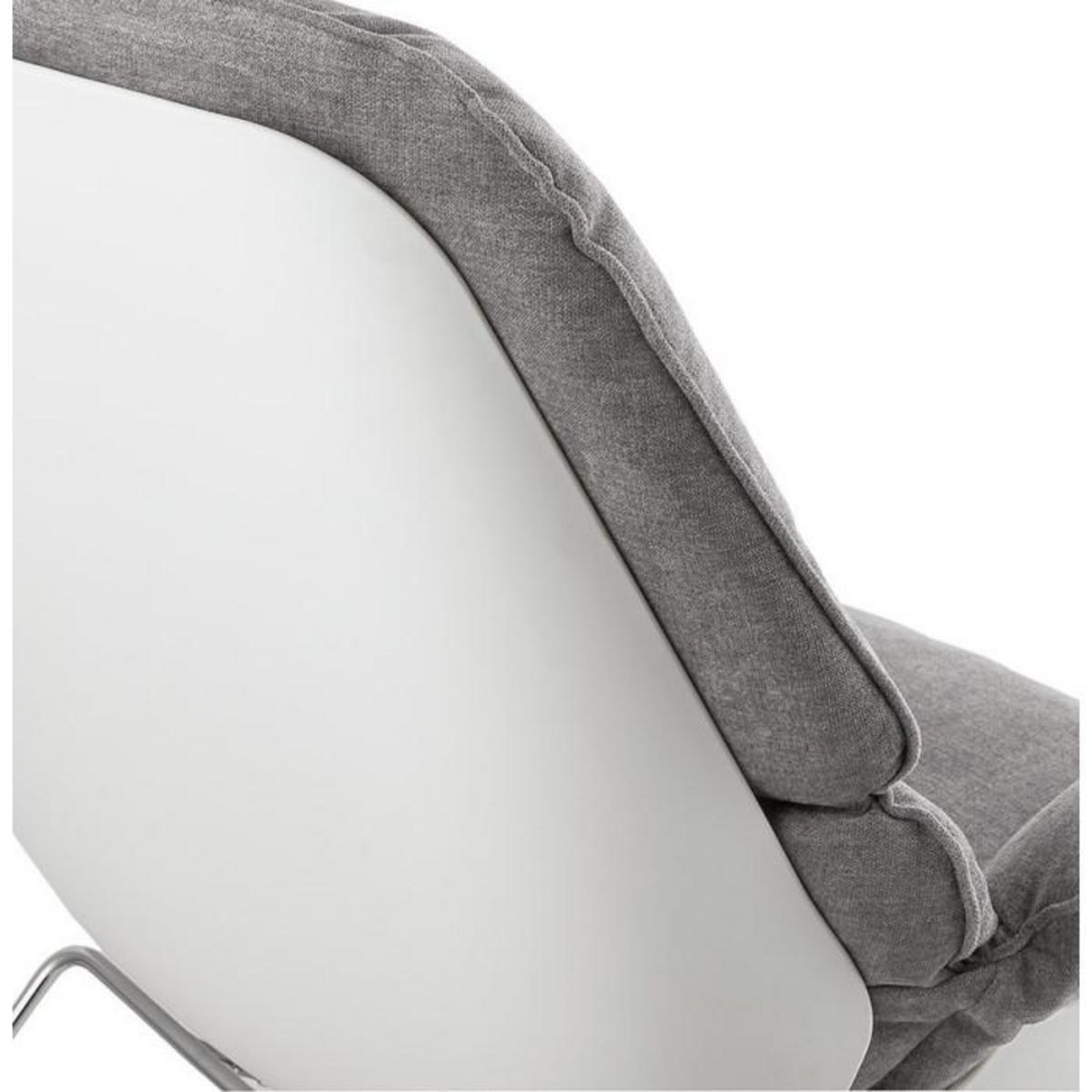 Paris Prix Fauteuil à Bascule Design  Chyll  101cm Gris Clair