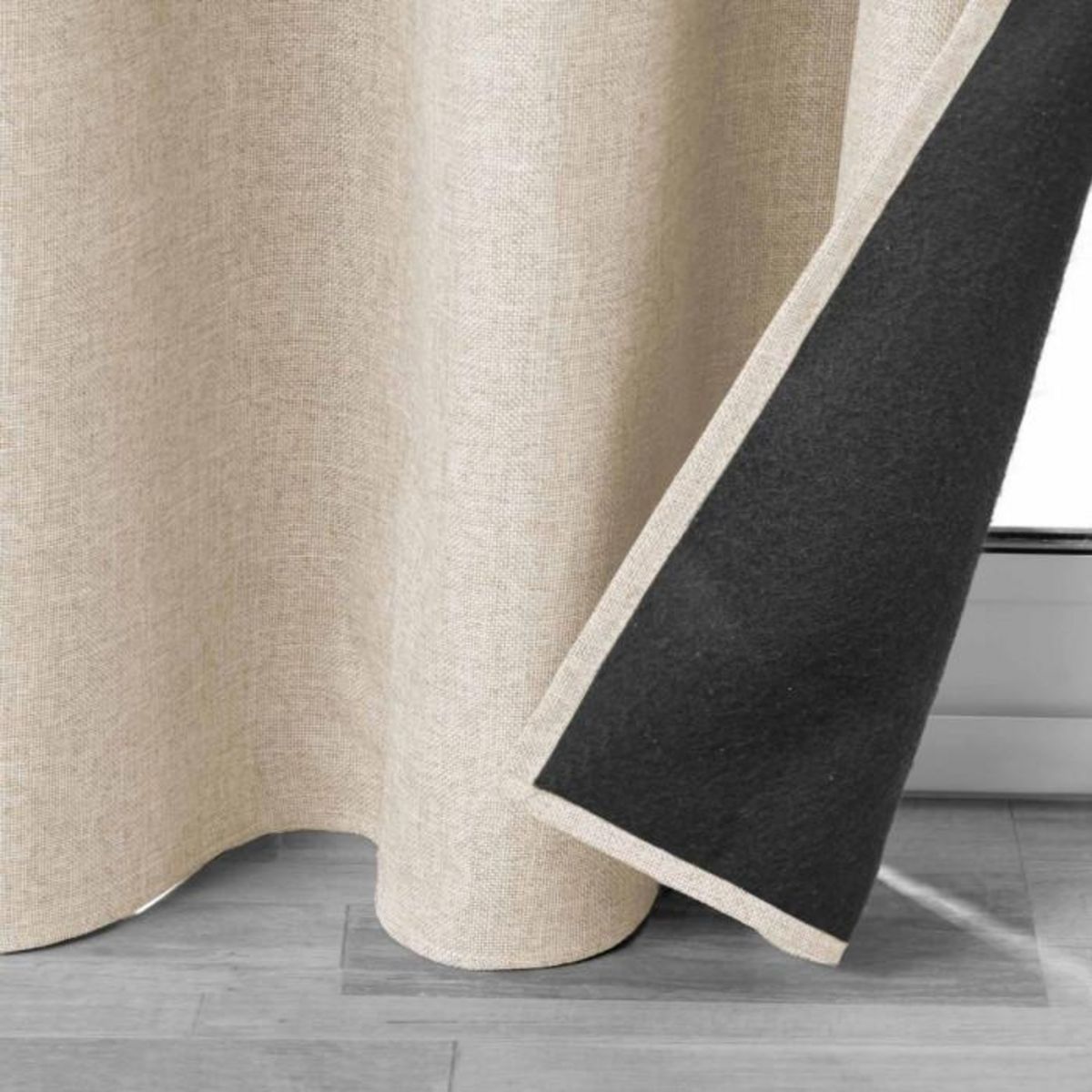 Paris Prix Rideau à Œillets Isolant  Jupiter  140x260cm Lin